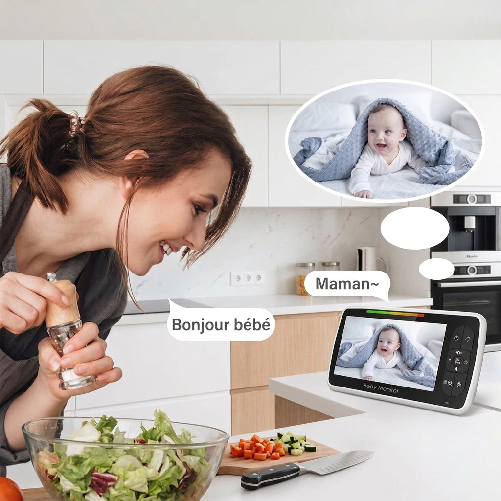 babyphone conversationnel et surveillance