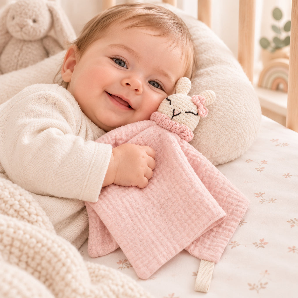 doudou bebes-barette-rose