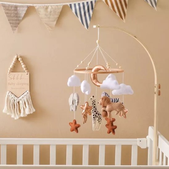 Mobile bebe-animal-doudou