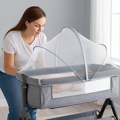 Moustiquaires lit bebe douceur
