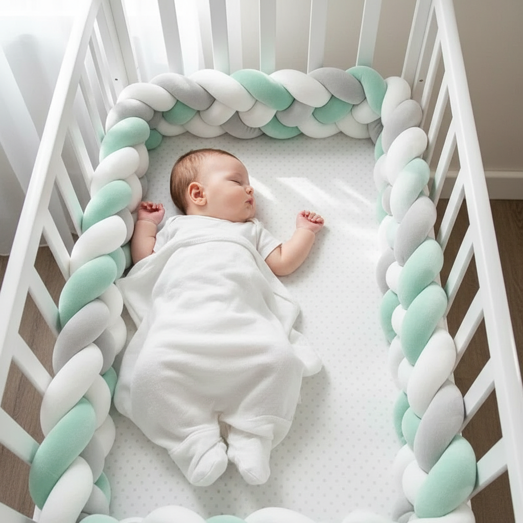 tresse de lit-protecteur-doudou