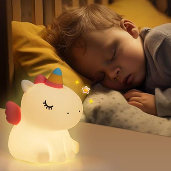Veilleuse bébé-dinosaure-mignon
