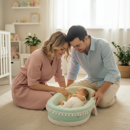 couffins pour bebe verte