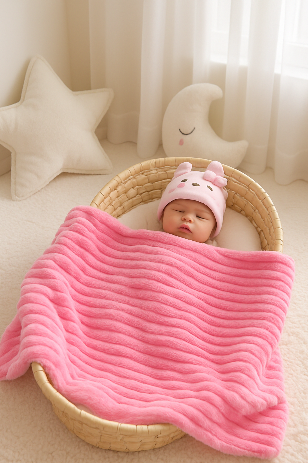 Couverture en polaire bebe-sommeil