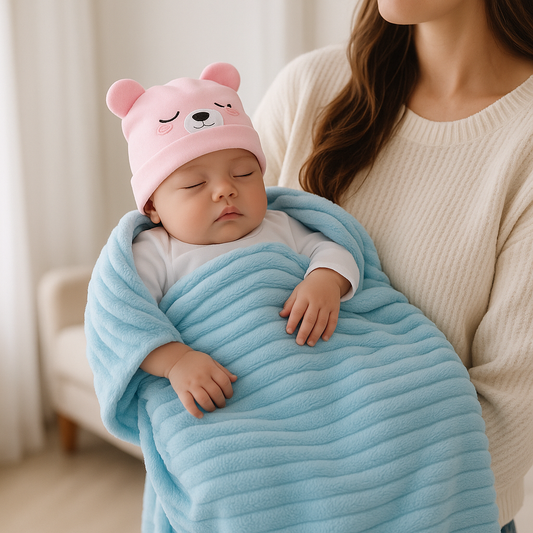Couverture en polaire bebe-tendresse