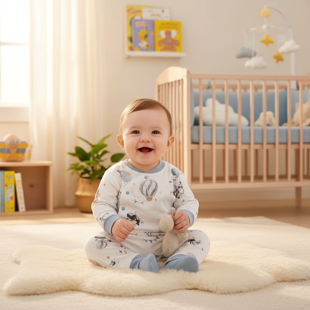Pyjama bébé garçon cocon joyeux