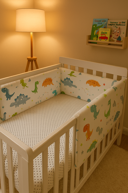 Tour de lit-dinosaure