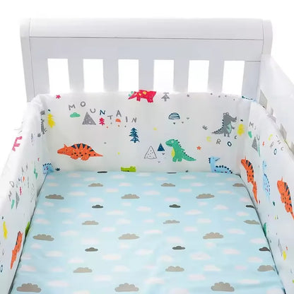 Tour de lit bebe-dinosaure