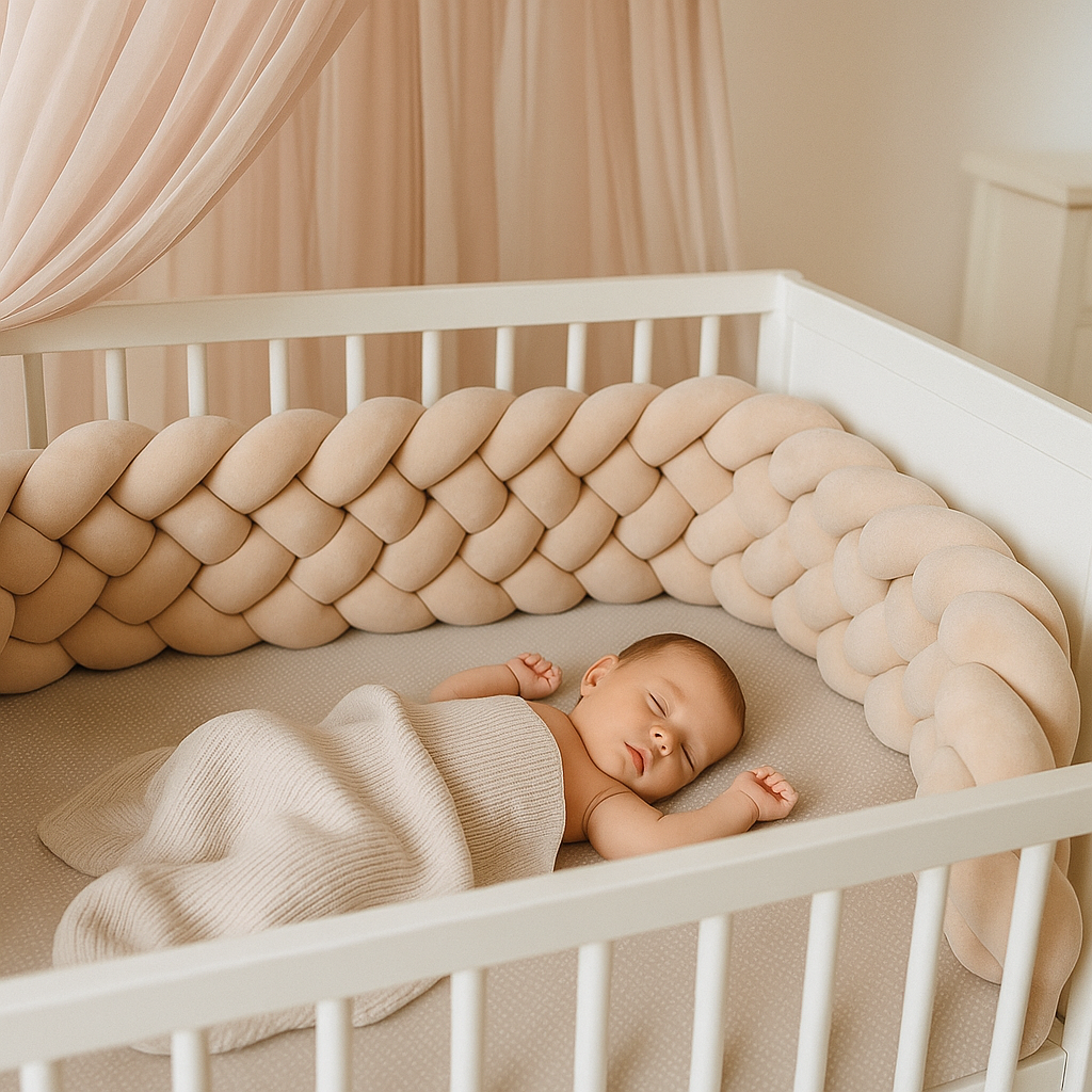 Tresse de lit-coco-brun