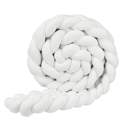 Tresse de lit-cocon-blanc-nuage