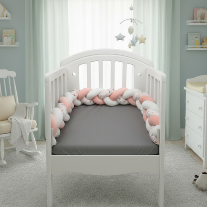 Tresse tour de lit | Protection Douce - Sécurité & Confort | Baby Astrance