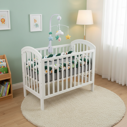 Tresse tour de lit | Protection Douce - Sécurité & Confort | Baby Astrance