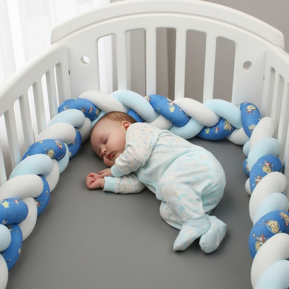 Tresse tour de lit | Protection Douce - Sécurité & Confort | Baby Astrance