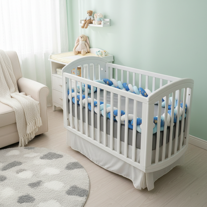 Tresse tour de lit | Protection Douce - Sécurité & Confort | Baby Astrance