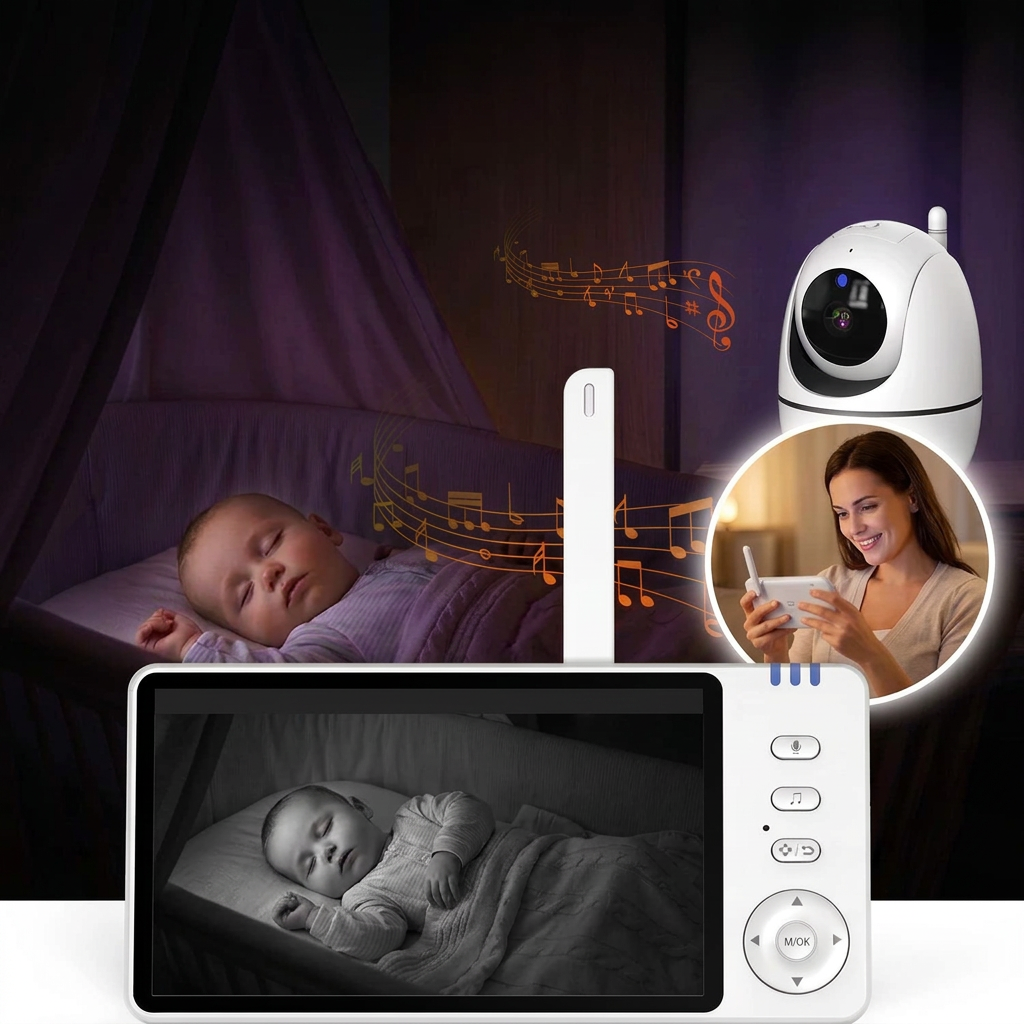 babyphone camera surveillnce et confort