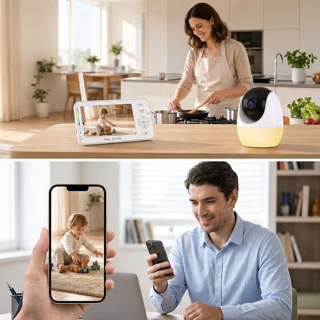 babyphone camera surveillance confort chaleureux