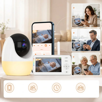 babyphone camera surveillance avec out la famille