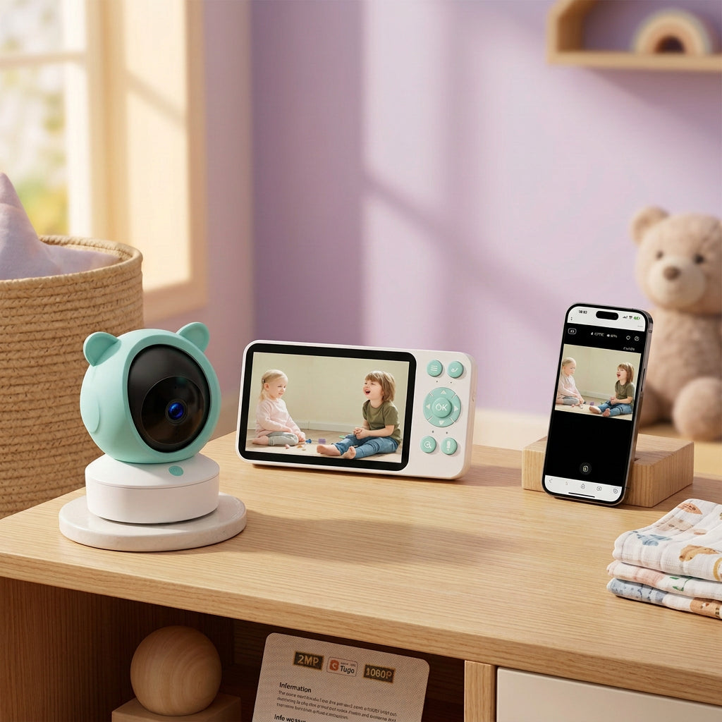 babyphone camera surveille bebe sur ton elephone