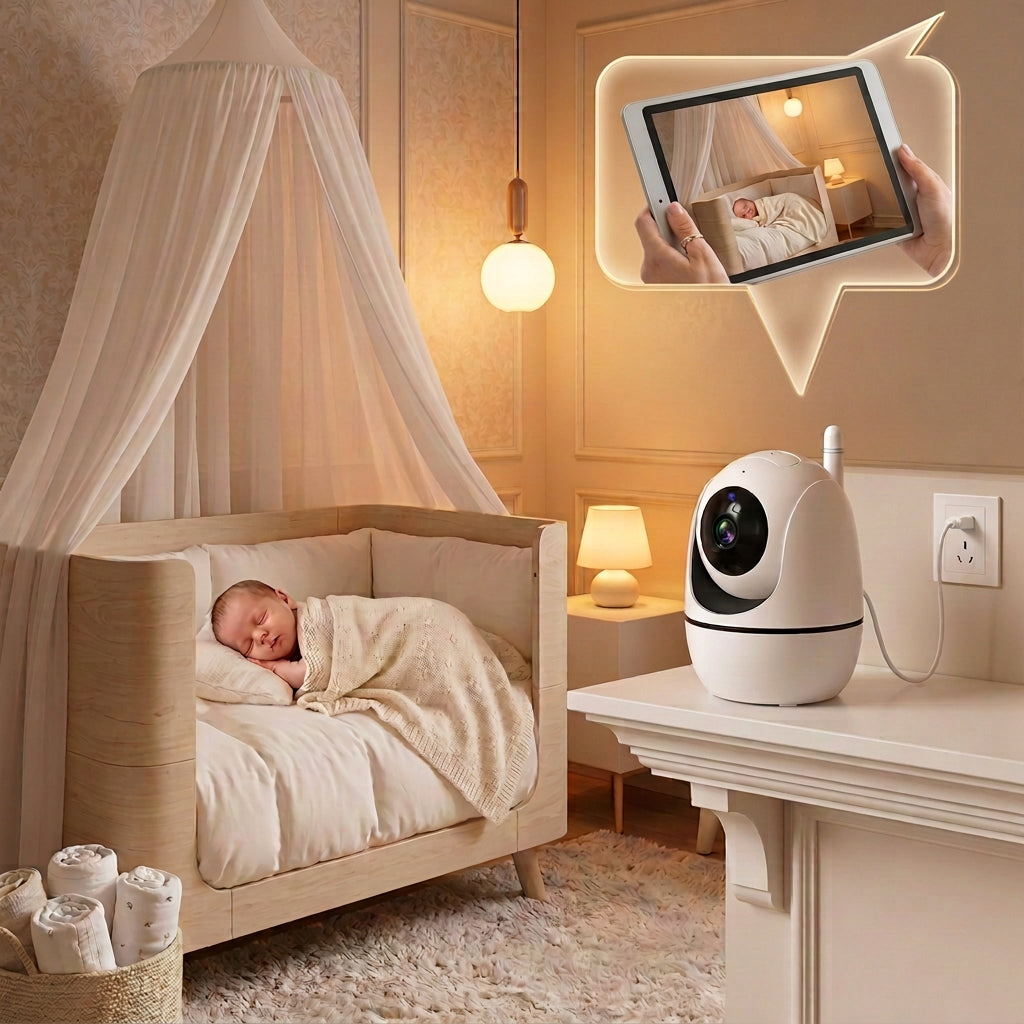 babyphone surveillance adorable et tranquille