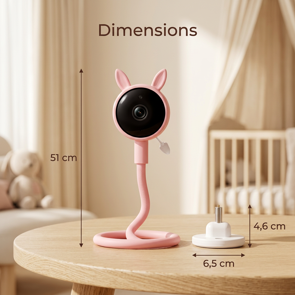  babyphone vidéo verification dimension