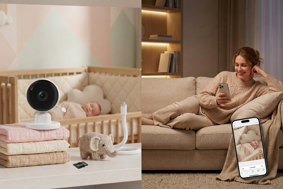  babyphone vidéo sureillance sans perturbé son sommeil