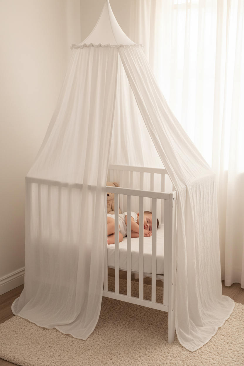 bebe moustiquaire-chateaux-confort