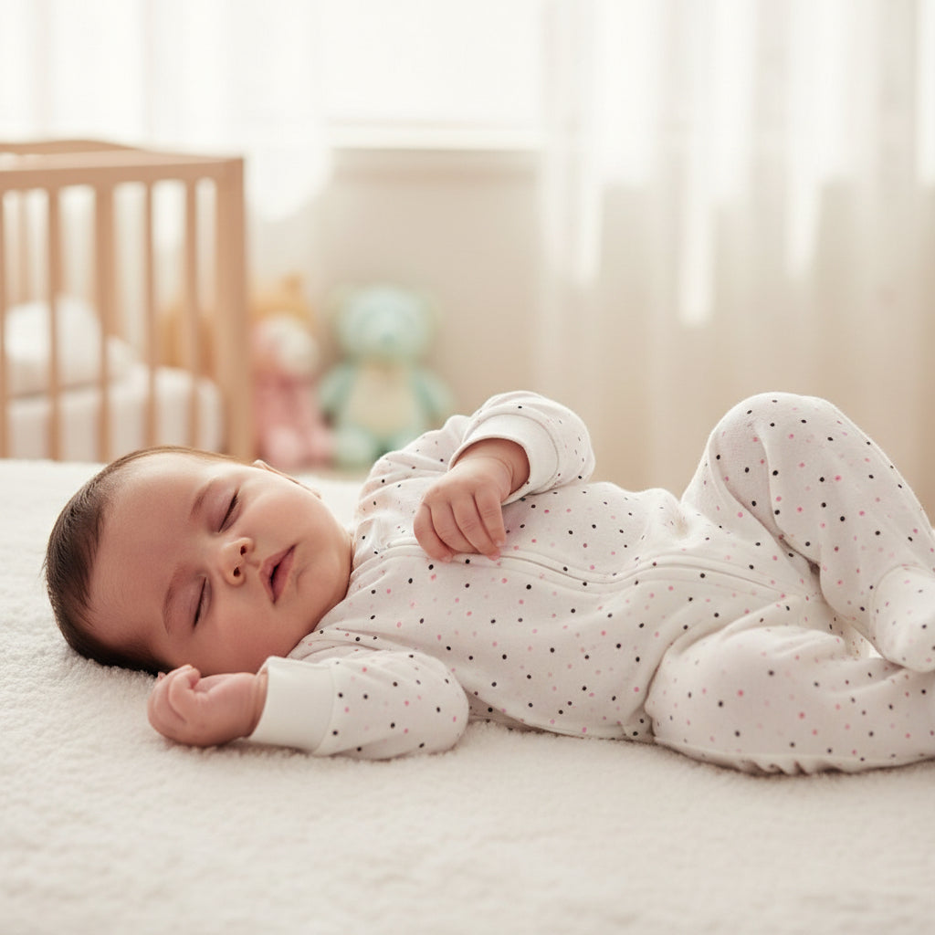 bébé pyjama blanc a point
