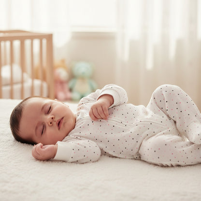 bébé pyjama blanc a point