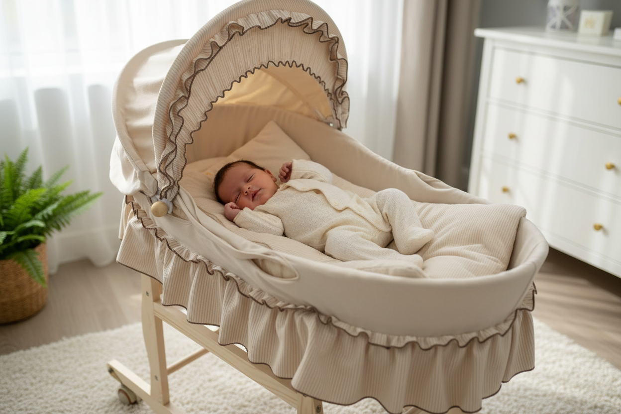 berceau couffin bébé cocon nid douillet