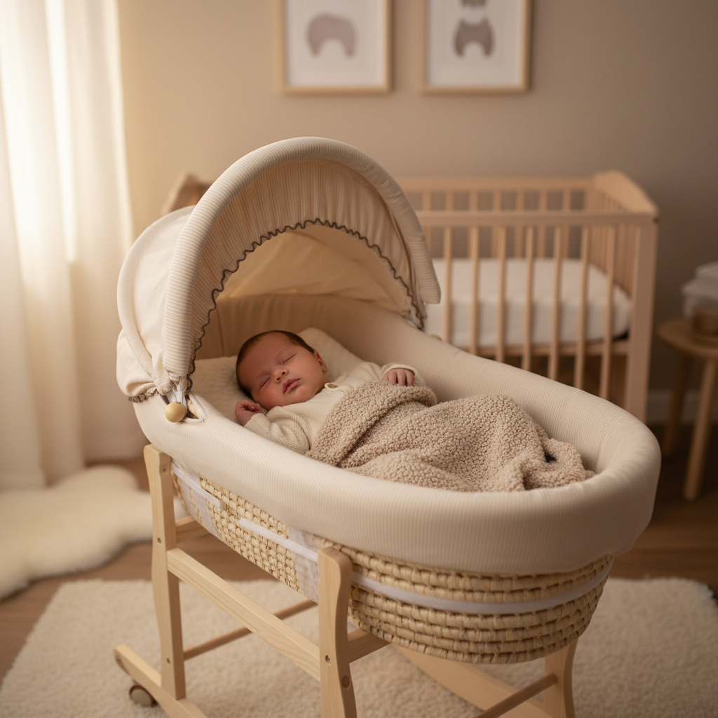 berceau couffin bébé securité et confort