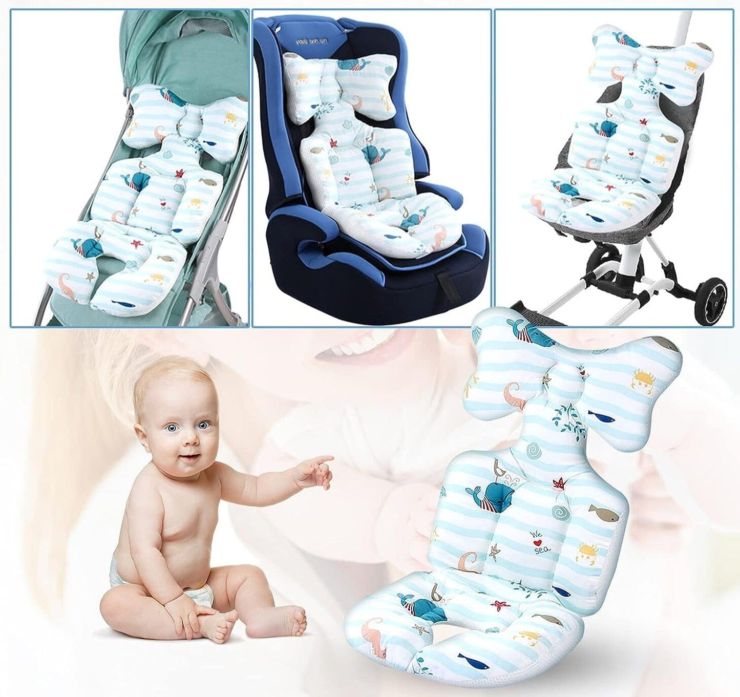 ComfyBabe™ - Coussin siège et poussette Auto - Baby astrance