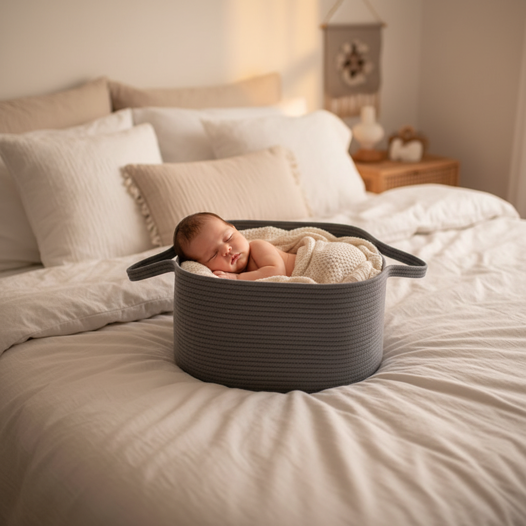  couffin bébé cocon et securuté