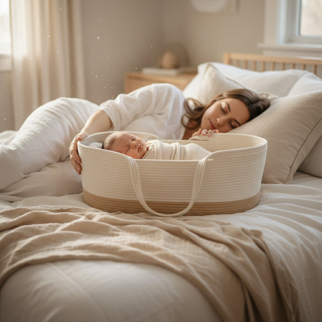 couffin bébé nid confortable