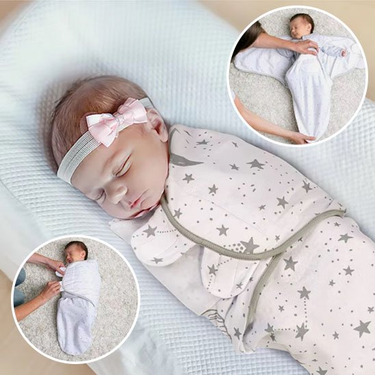 Couverture enveloppe bebe douceur