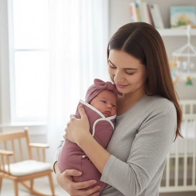 Couverture pour envelopper bebe  respirant