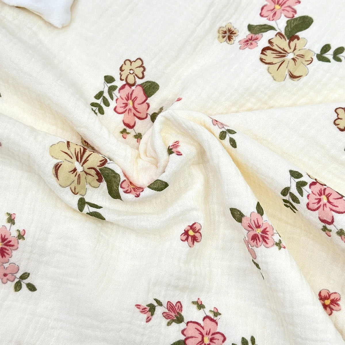 Couverture bébé-fleur