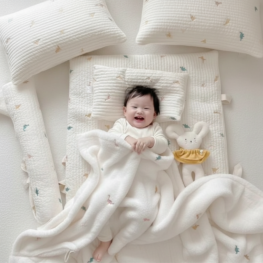couverture bebe chaude tissu confortable