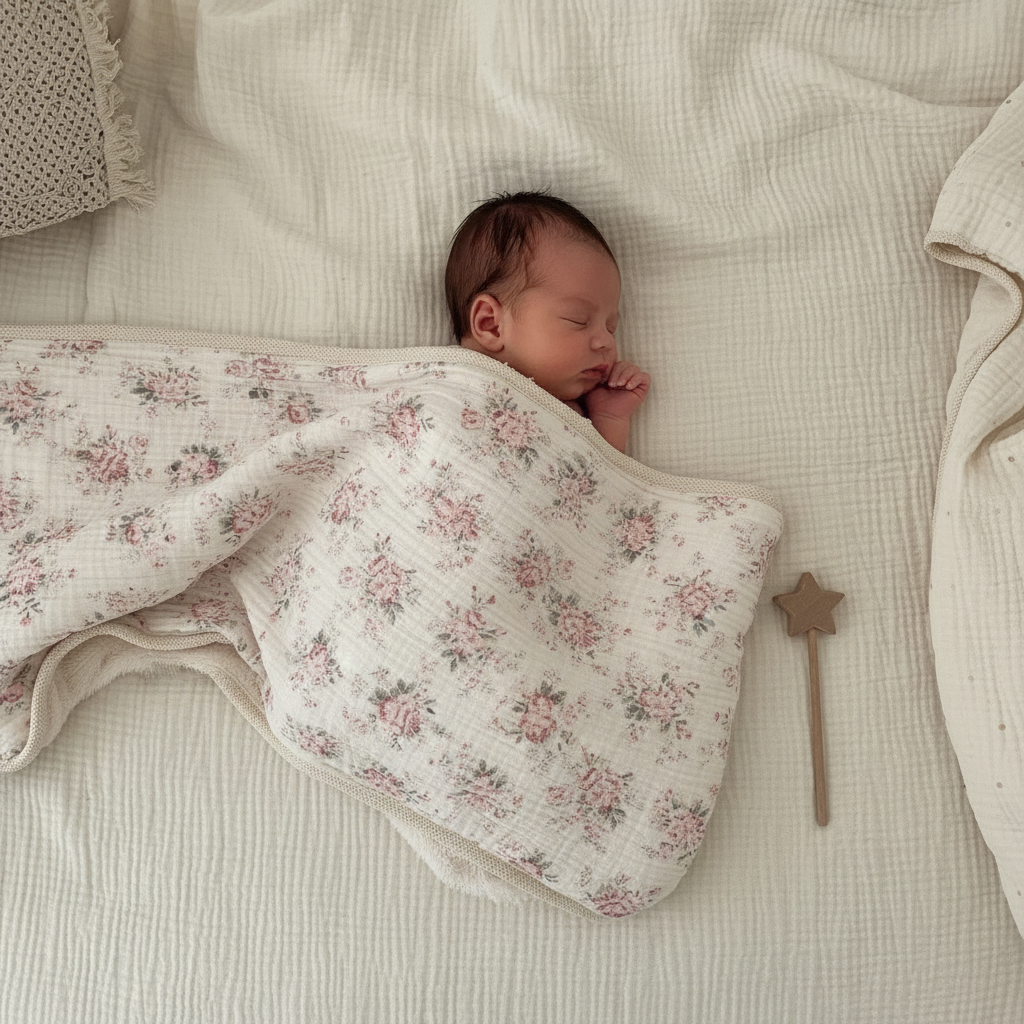  couverture bébé chaude doux confort cocon