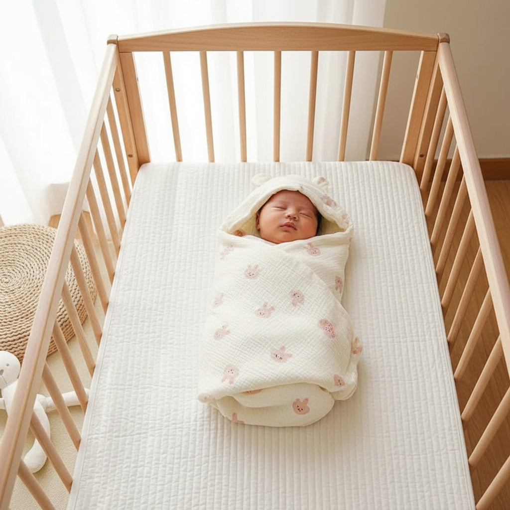couverture chaude bébé cocooning