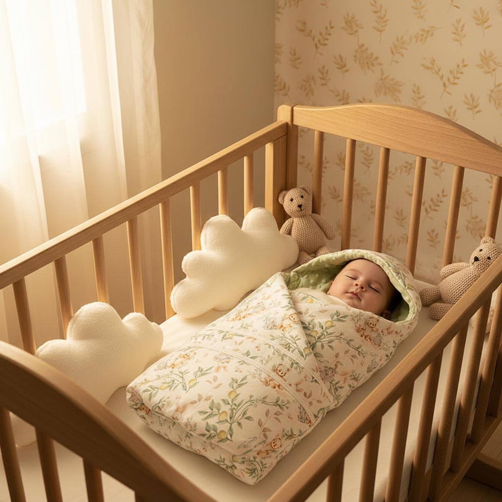 couverture chaude pour bébé cocon calin