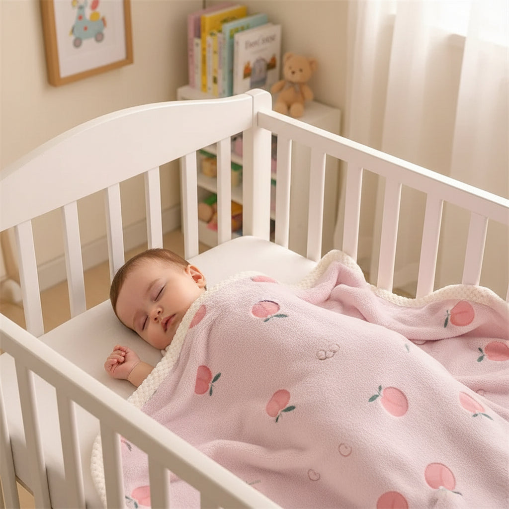 couverture chauffante lit bébé cocon apaisant