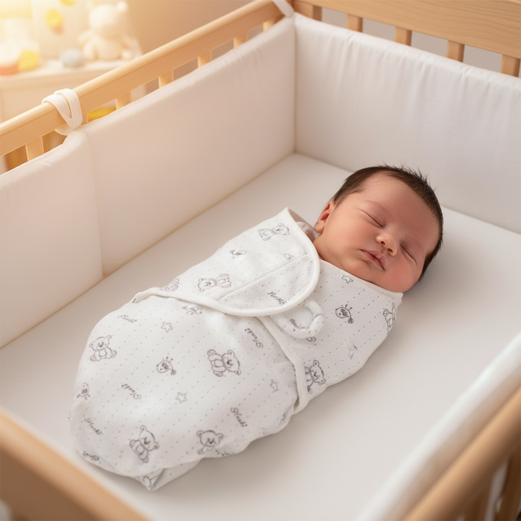 couverture enveloppante bébé premium confort