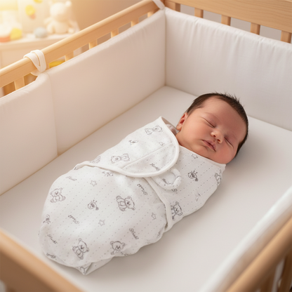 couverture enveloppante bébé premium confort