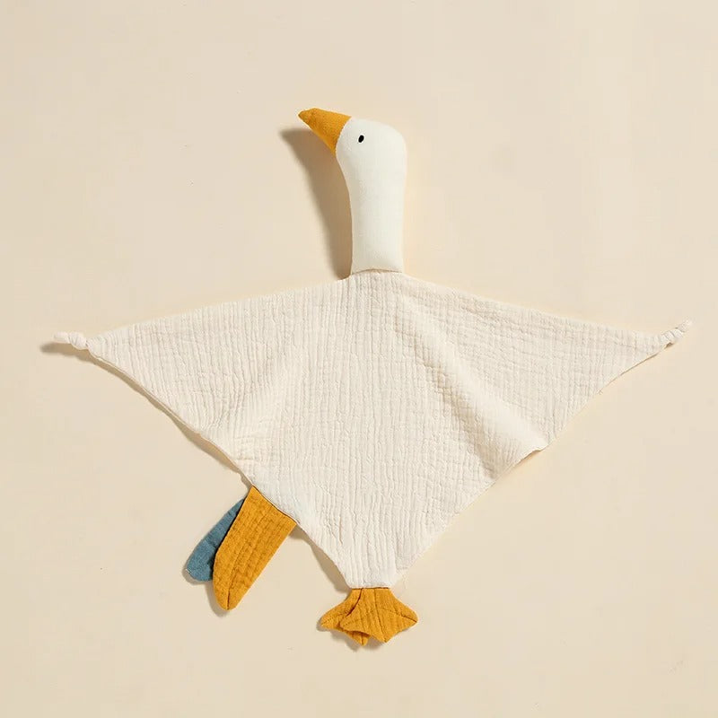 doudou bébé-cygne-blanc