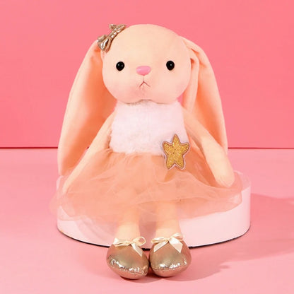 doudou bebe fille lapin-a-etoile