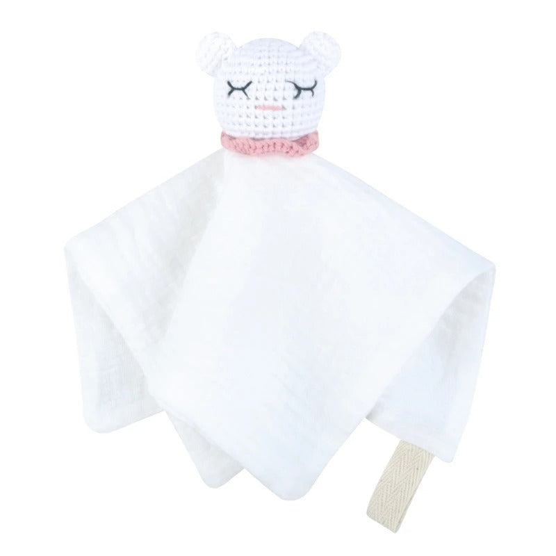 doudou bebes-blanc-rose