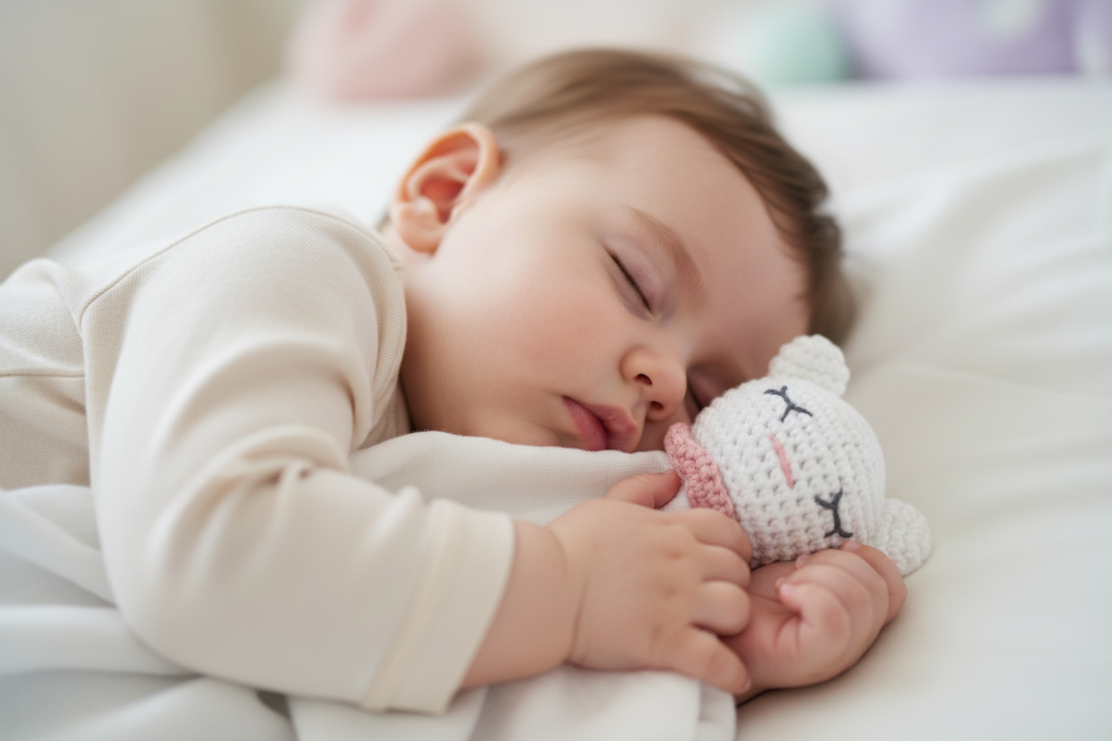 doudou bebes-blanc