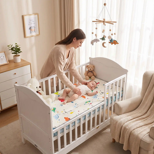matelas bebe berceau | Double Face 120x60cm