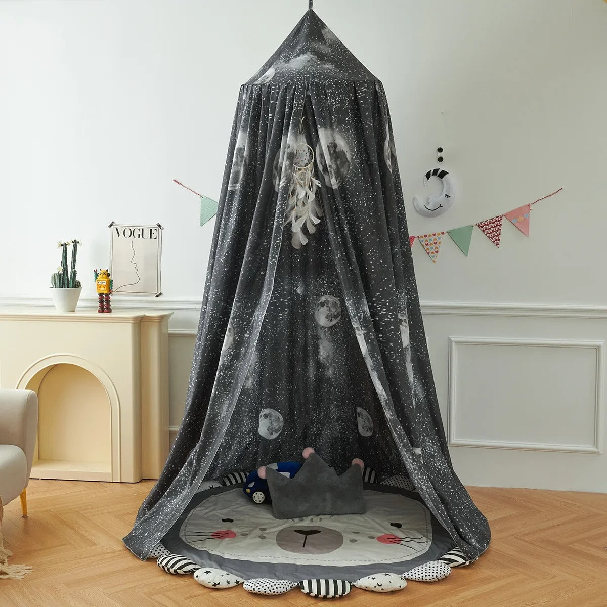 moustiquaire bebe lit-noir