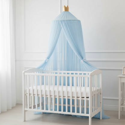 moustiquaire pour lit bébé-chateau-protection_doux